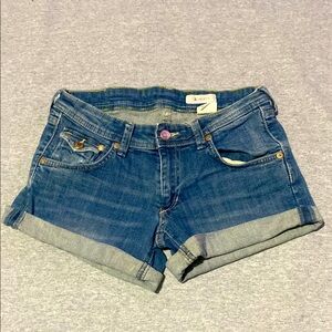 Blue Denim Women's Shorts